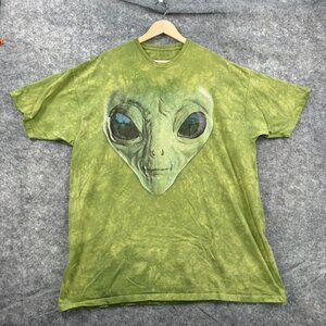 The Mountain Green Alien Short Sleeve Tee
